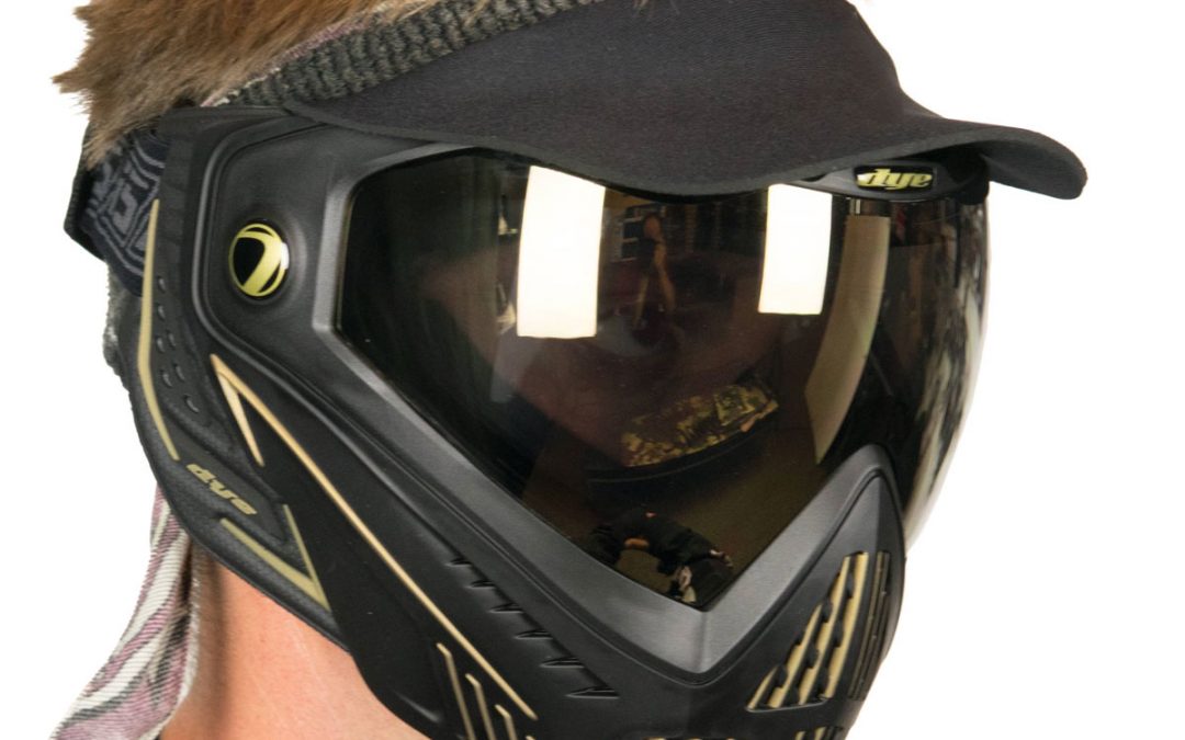 Vintage Duckbill Universal Paintball Visor, Black
