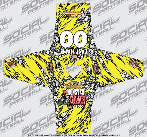 2020 Michigan Monster Game Custom Event SMPL Jersey, Yellow Team