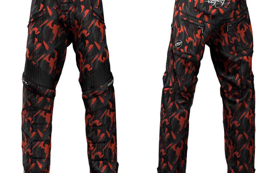 Blood Camo Grit v3 Custom Paintball Pants