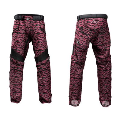 Custom Grit v3 Social Paintball Pants Hot Pink Tigerstripe