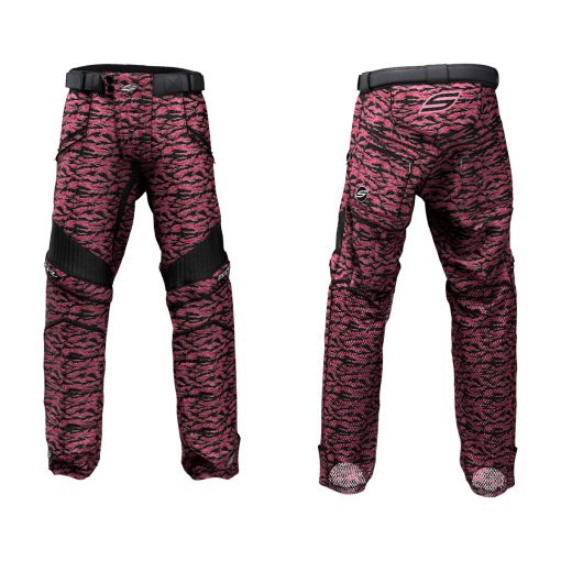 Custom Grit v3 Social Paintball Pants Hot Pink Tigerstripe