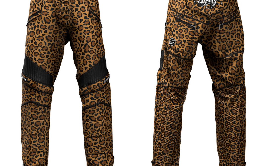 Leopard Print Grit v3 Custom Paintball Pants