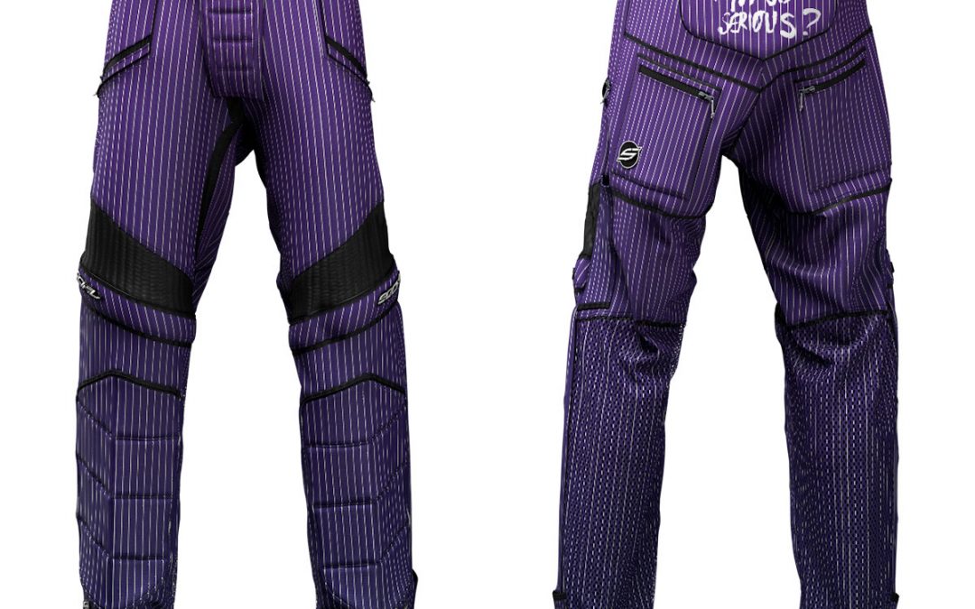 Grit v3 Pants, Purple Suit Pinstripes