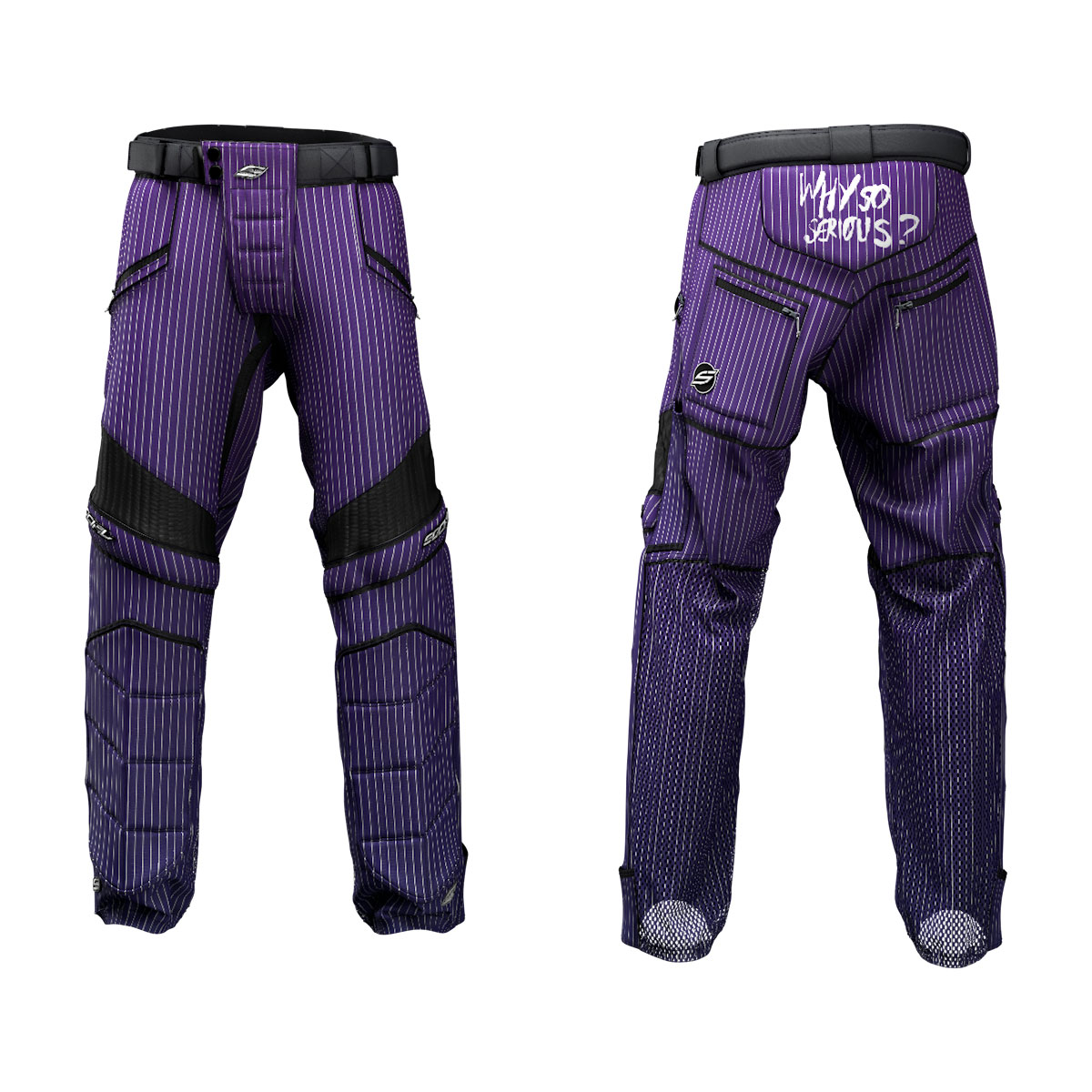 Grit v3 Pants, Purple Suit Pinstripes