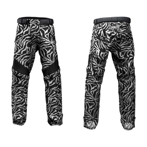 Custom Grit v3 Social Paintball Pants White Tiger