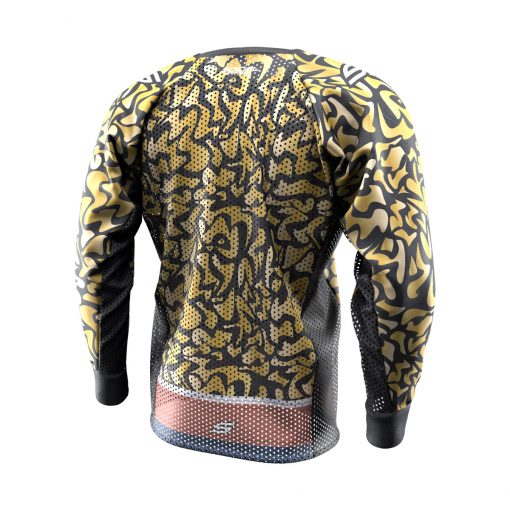 Exotic Tiger Gold SMPL Paintball Jersey Back