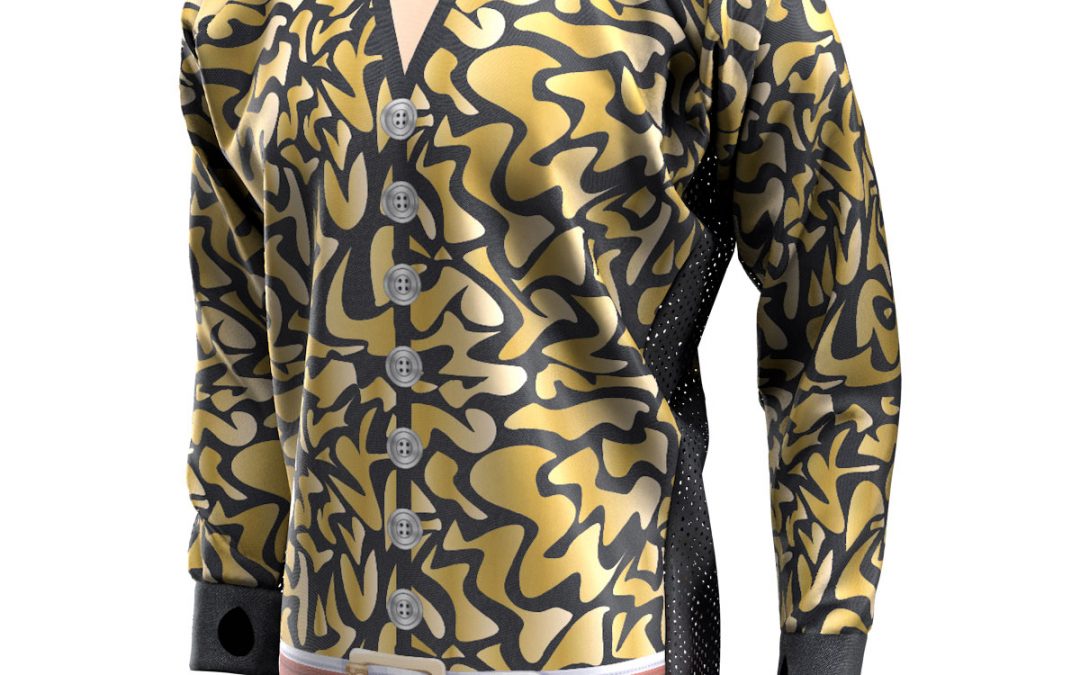 Exotic Tiger Gold SMPL Paintball Jersey