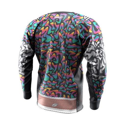 Exotic Tiger Rainbow SMPL Paintball Jersey Back