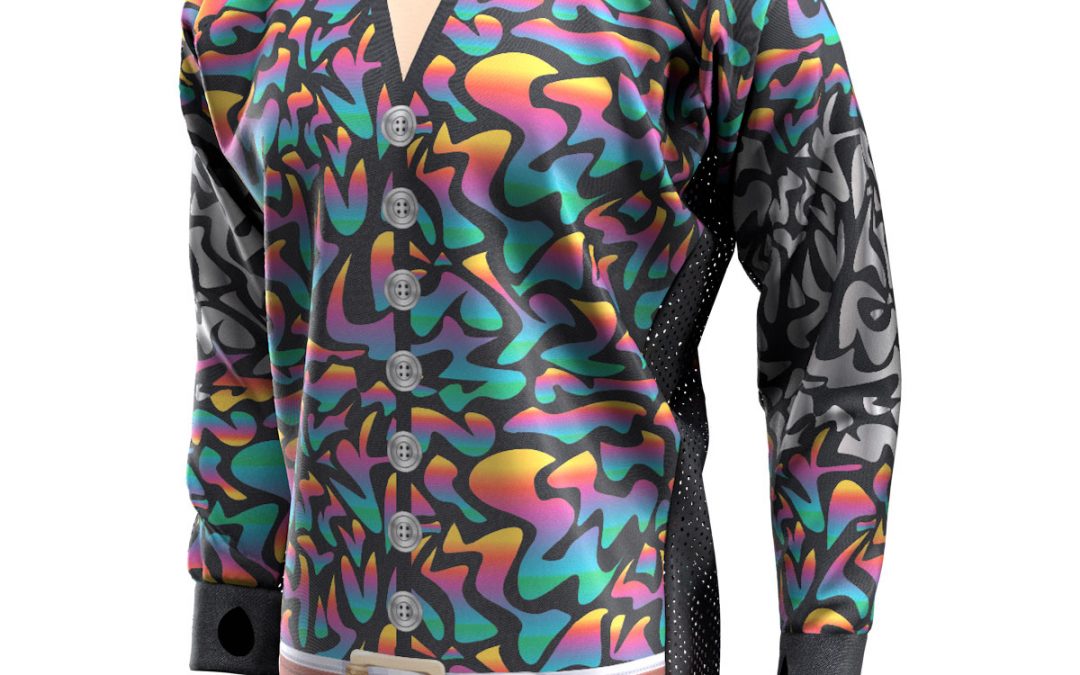 Exotic Tiger Rainbow SMPL Paintball Jersey