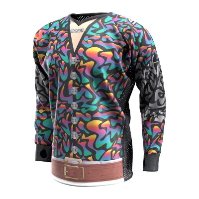 Exotic Tiger Rainbow SMPL Paintball Jersey Front