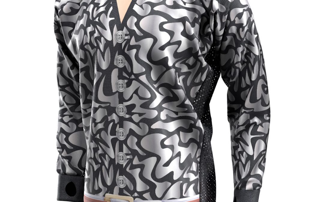 Exotic Tiger Silver SMPL Paintball Jersey