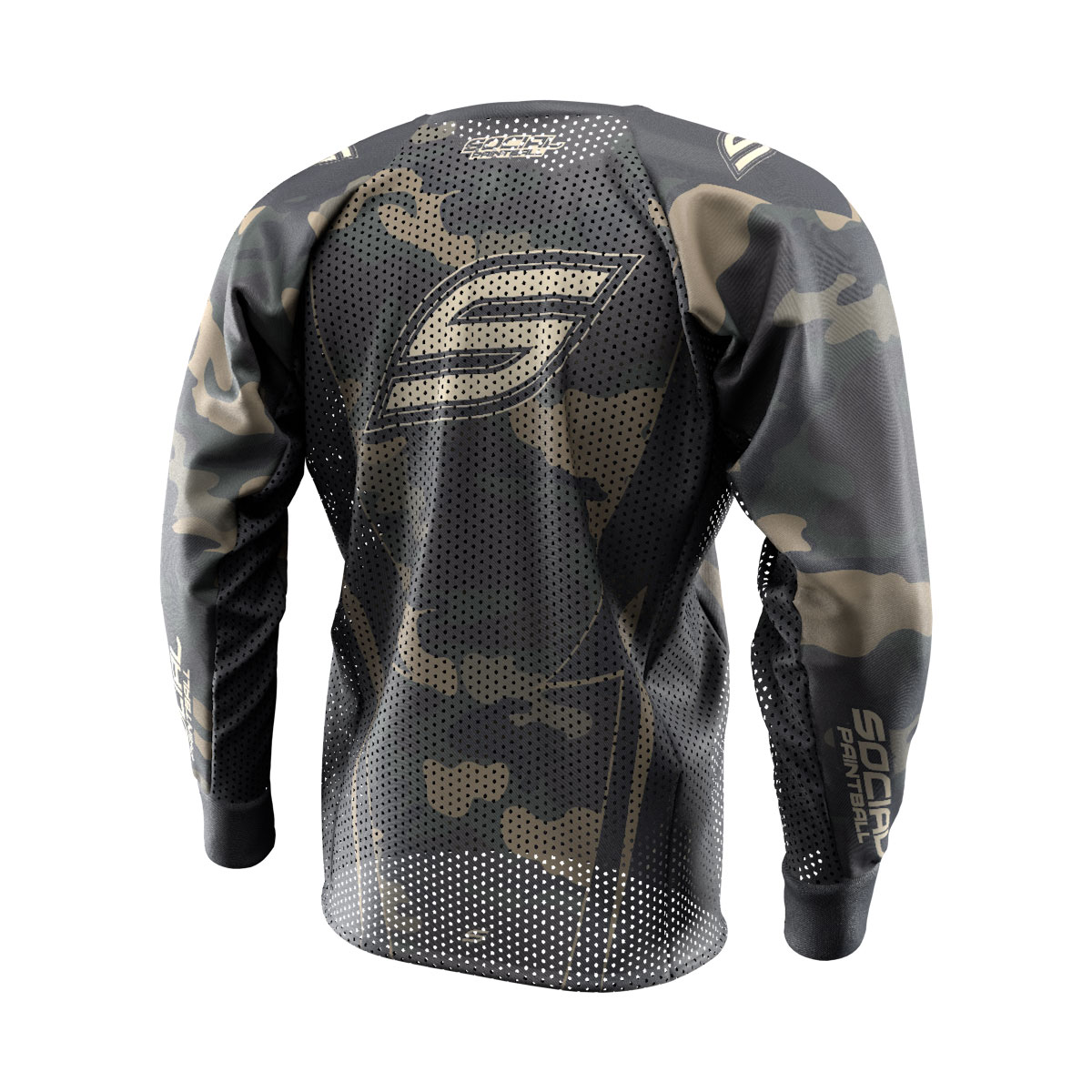 Woodland Camo SMPL Paintball Jersey