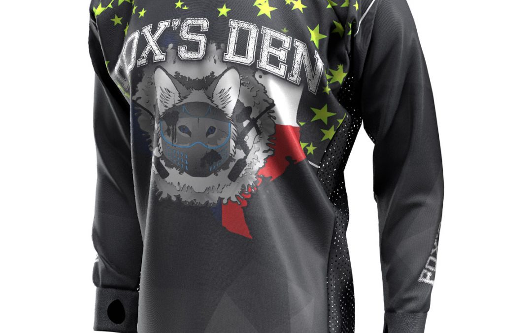 Fox’s Den Unpadded SMPL Jersey, Texas Black Slime