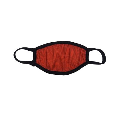 Social Paintball Face Mask Cover, Child, Red Social Pattern Flat