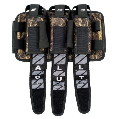 Social Paintball Grit Pod Pack Harness, 3+6, Hunter Camo Open