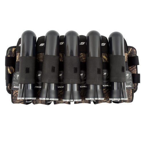 Social Paintball Grit Pod Pack Harness, 6+9 Hunter Camo Pods