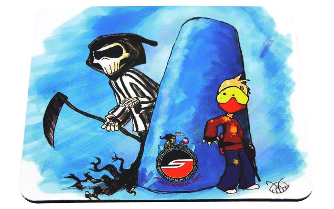 Tech Mat / Mouse Pad, Reaper, Paintball Cartoon Series