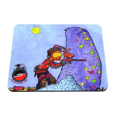 Tech Mat / Mouse Pad, Sponsored, Paintball Cartoon Series