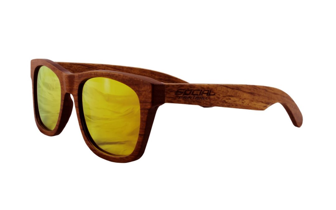 Rosewood Sunglasses, Yellow Mirror Lens