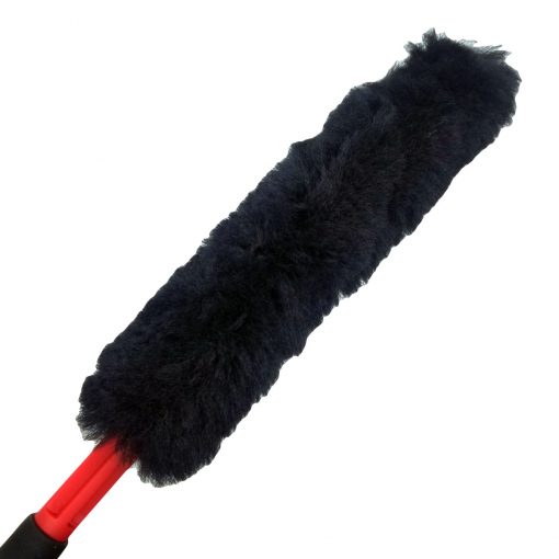 Social Paintball Barrel Maid Swab & Squeegee Cleaner, Red Black Magma Zoom