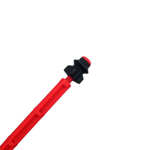 Social Paintball Barrel Maid Swab & Squeegee Cleaner, Red Black Magma Disk Zoom