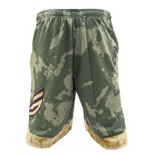 Social Paintball Grit Shorts, Grunge Back