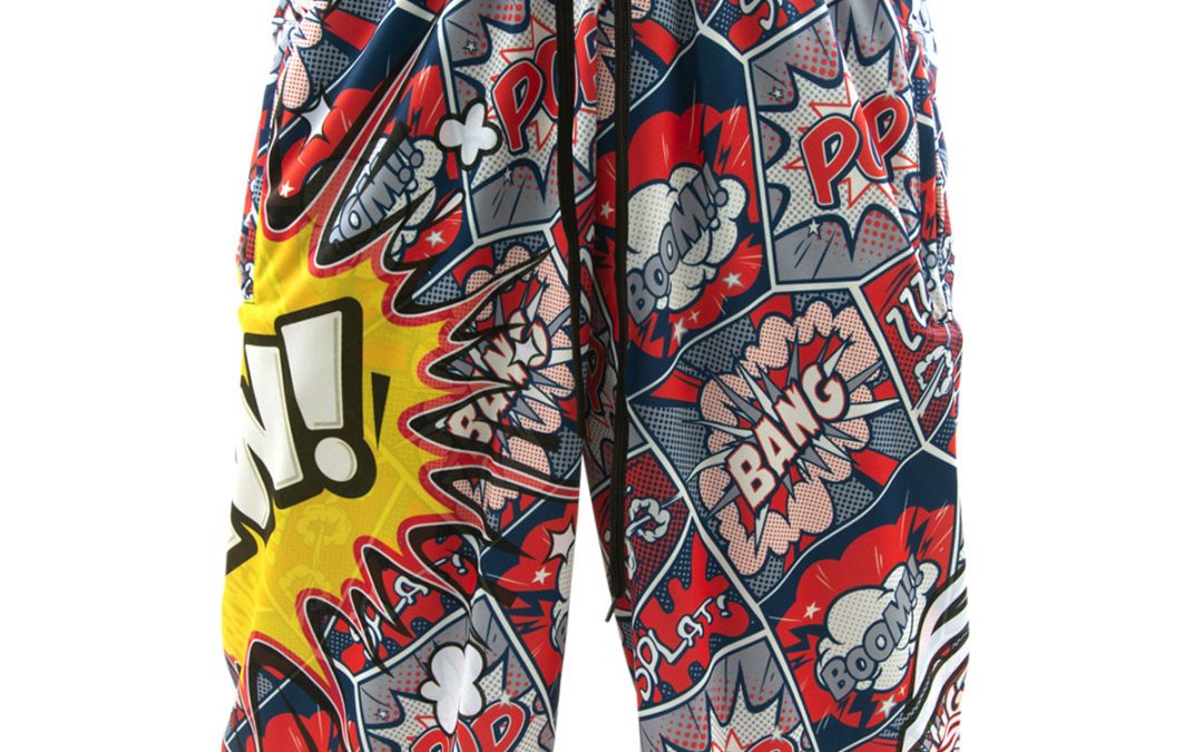 Grit Shorts, Pew Pop Art