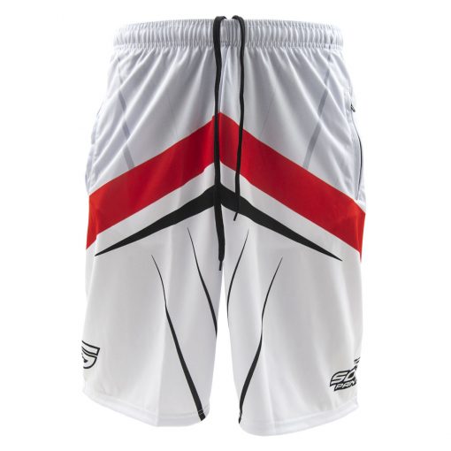 Social Paintball Grit Shorts, Silver Streak Front