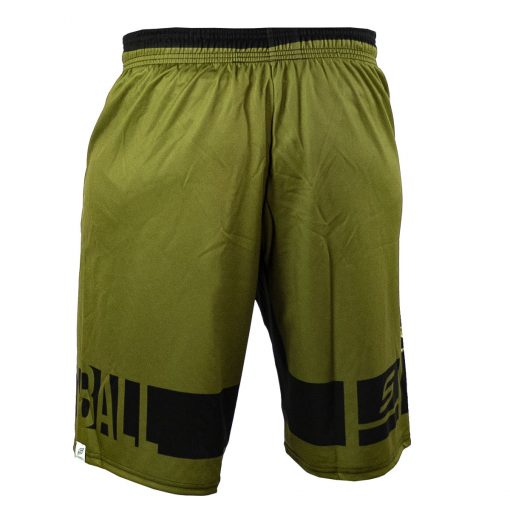 Social Paintball Grit Shorts, Tiger Olive Back