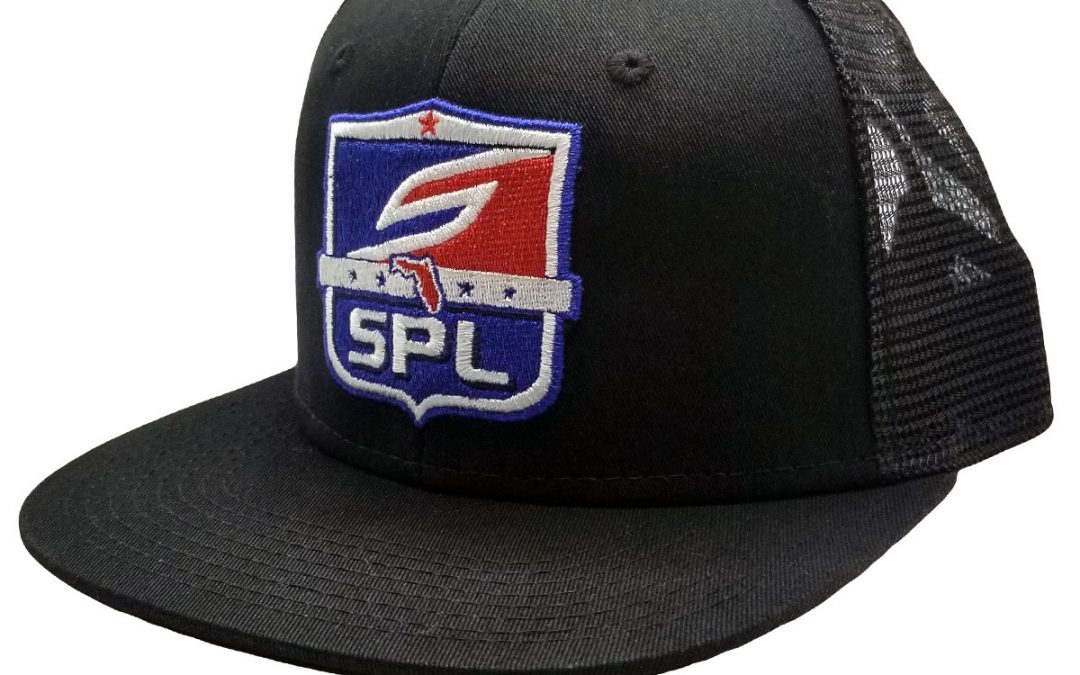 Snapback Hat, SPL League Shield Black