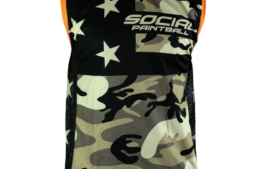 Grit Sleeveless Jersey, American Camo