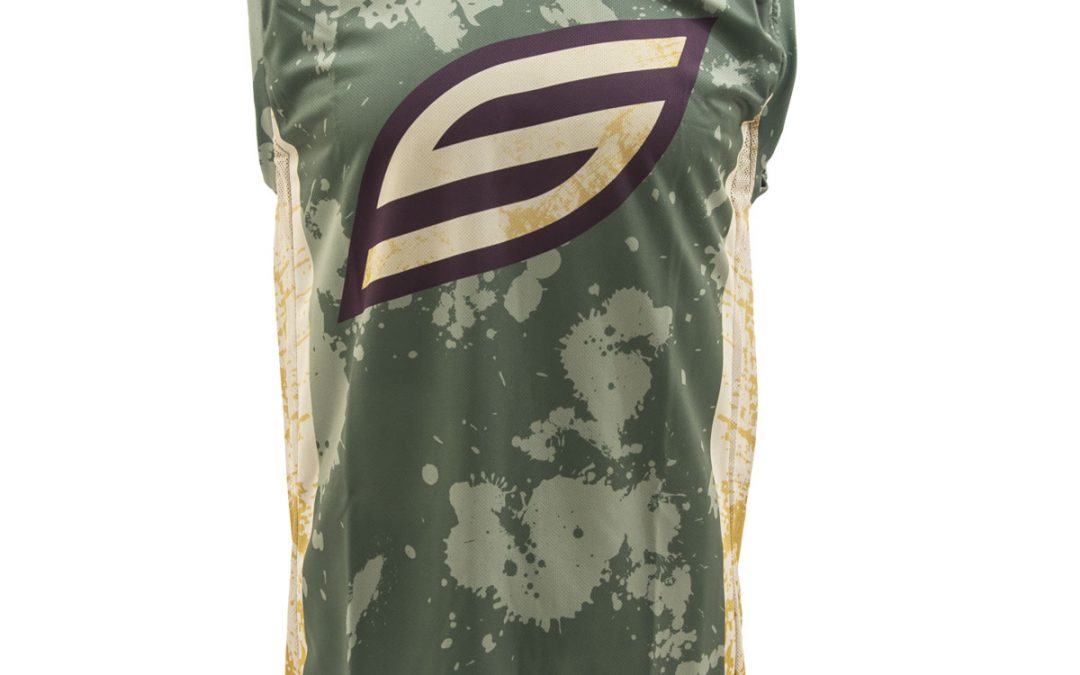 Grit Sleeveless Jersey, Grunge