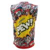 Social Paintball Grit Sleeveless Jersey, Pew Pop Art Back