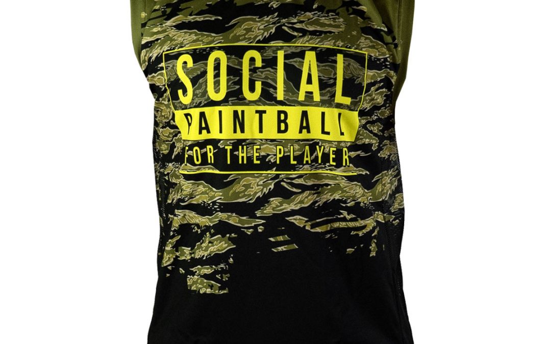 Grit Sleeveless Jersey, Tiger Olive