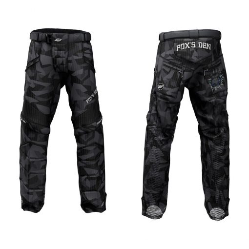 Fox's Den Grit v3 Custom Paintball Pants, Stealth Edge Camo