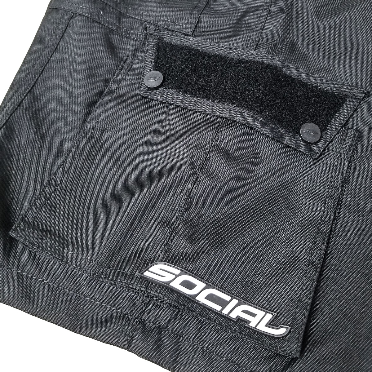 Grit v3 Paintball Shorts, Stealth Black - Social Paintball