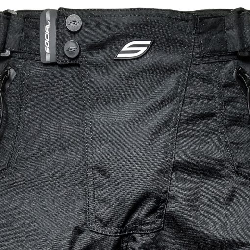 Grit v3 Paintball Shorts, Stealth Black Front Zoom