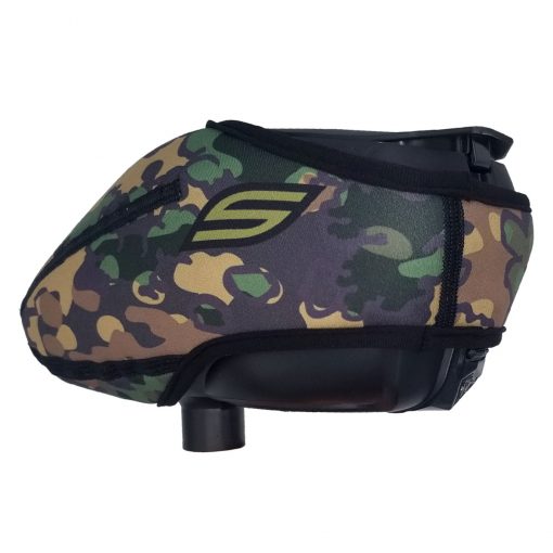 Social Paintball Omni Universal Hopper Cover, Foxwood Camo Back