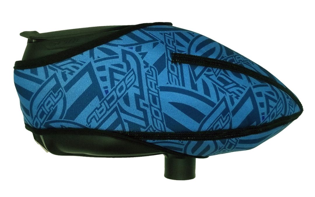 Omni Universal Hopper Cover, Blue Social Pattern