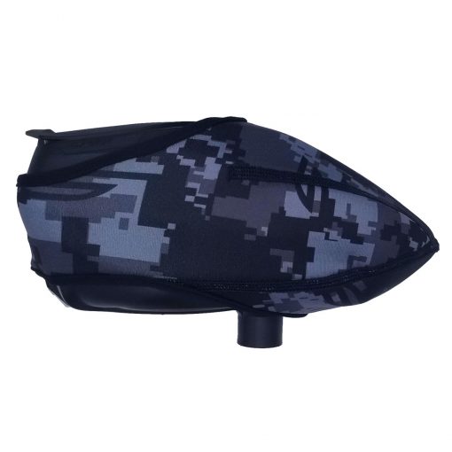 Social Paintball Omni Universal Hopper Cover, Socam Black Side