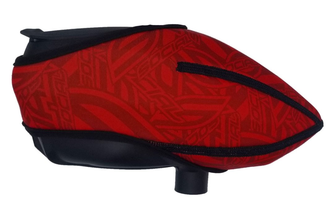 Omni Universal Hopper Cover, Red Social Pattern