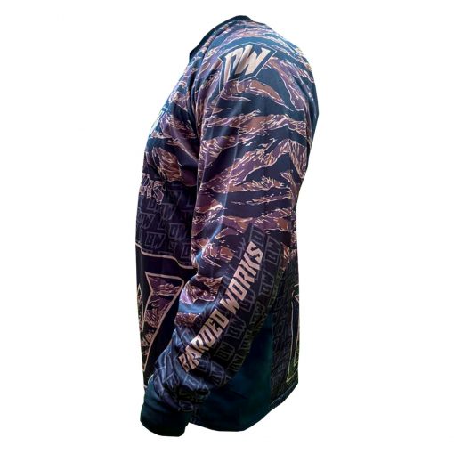 Bearded Works Unpadded Paintball Jersey Side