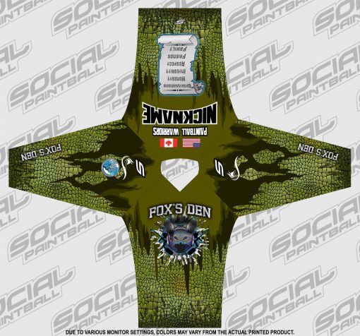 Fox's Den Unpadded SMPL Jersey, Florida Gator Swamp Flat