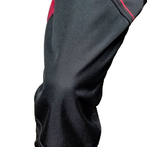 Grit J1 Paintball Jogger Pants, Black Red Knee Zoom