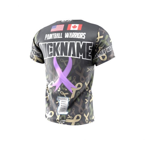 Fox's Den Grit Shirt, Charity Ribbon Camo Back