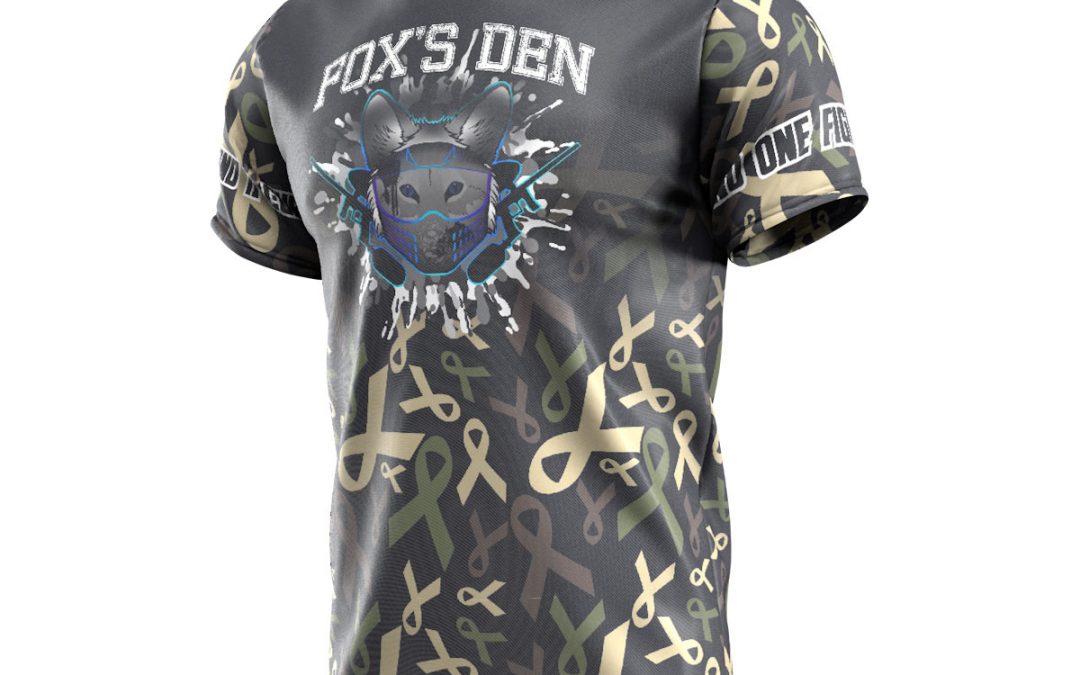 Fox’s Den Grit Shirt, Charity Ribbon Camo