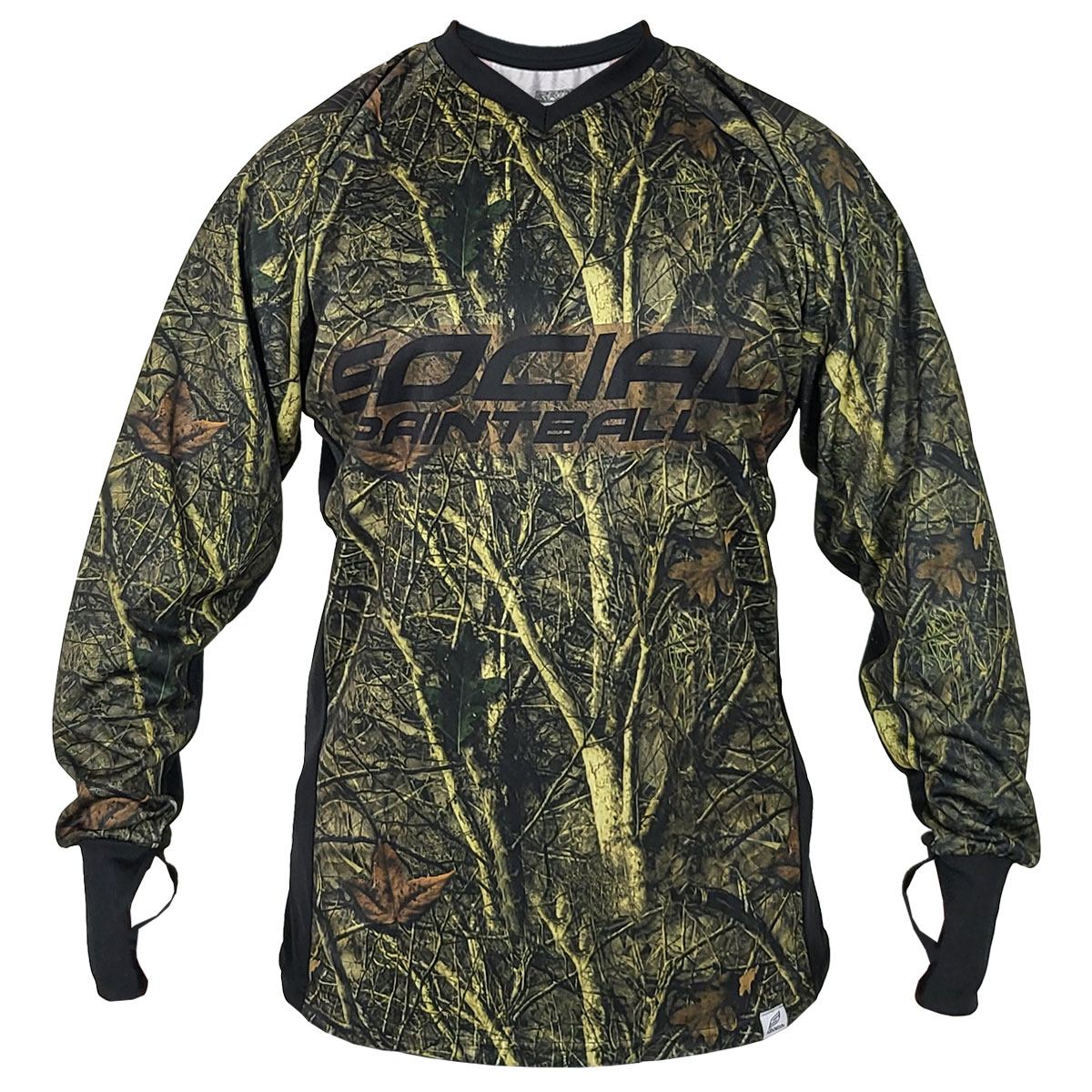 Hunter Camo, Unpadded SMPL Paintball Jersey - Social Paintball