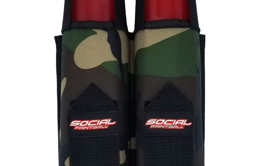 SMPL 2 Pod Pack Harness with Belt, Woodland Camo