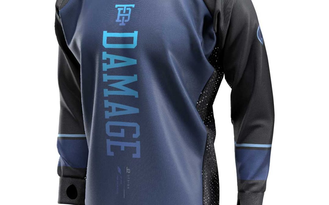 Tampa Bay Damage SMPL Jersey, LE Original Training Blue Black