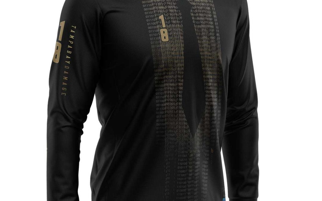 Tampa Bay Damage SMPL Jersey, LE Signature Series Bryan Smith – “Agent Smith”